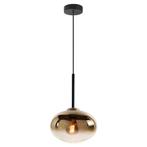 High light | Hanglamp | Semi goud glas | Ø26cm | E27 fitting, Huis en Inrichting, Lampen | Hanglampen, Ophalen of Verzenden, Nieuw