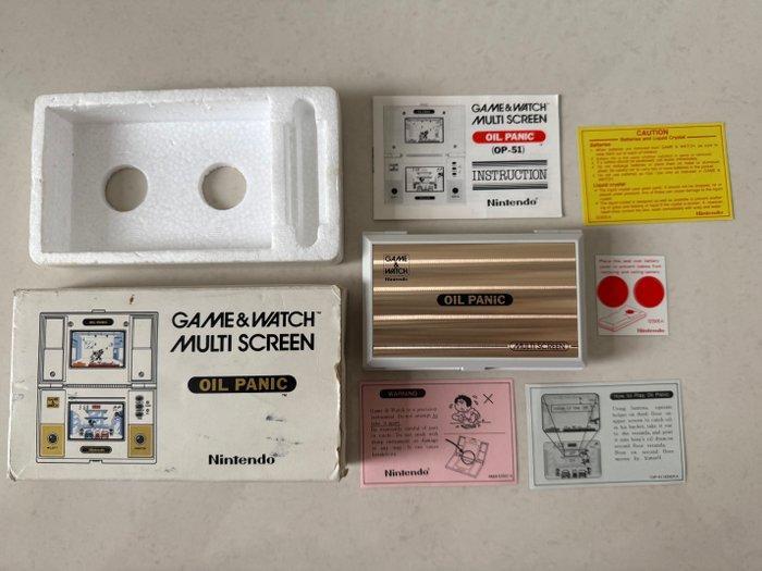Nintendo - Game & Watch - Multi Screen - Oil Panic (OP-51) -, Spelcomputers en Games, Spelcomputers | Overige Accessoires