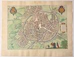 Braun & Hogenberg (Ortelius) - Kaart van Mechelen:, Nieuw