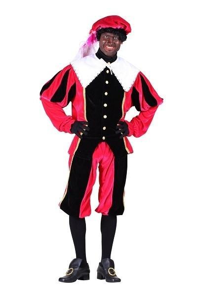 Haalbaarheid Pogo stick sprong Kritiek ≥ Pieten kostuum fluweel zwart pink (Pieten kostuums) — Sinterklaas —  Marktplaats