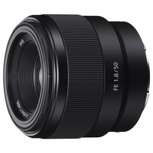 Sony FE 50mm f/1.8 objectief (SEL50F18F.SYX) - Tweedehands, Audio, Tv en Foto, Fotografie | Lenzen en Objectieven, Standaardlens