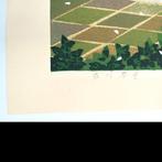 Kinugawa River: Spring scenery -1993 - Japanese Woodblock