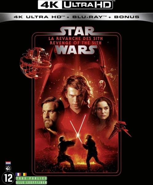 Star Wars Episode III - revenge of the sith 4K (blu-ray, Cd's en Dvd's, Blu-ray, Ophalen of Verzenden