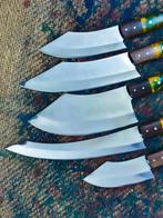 Keukenmes - Chefs knife - Hars, hout en hoogwaardig staal -