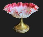 WMF / Geislingen - Beker op een voet - vidro opalino, Metaal, Antiek en Kunst