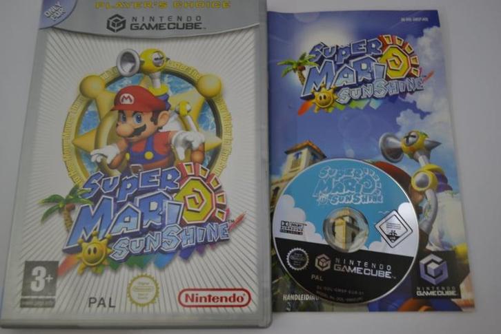 Super Mario Sunshine - Players Choice (GC HOL), Spelcomputers en Games, Games | Nintendo GameCube, 1 speler, Zo goed als nieuw