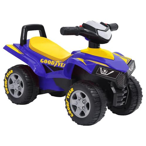 vidaXL Loopquad Goodyear blauw, Kinderen en Baby's, Speelgoed | Buiten | Voertuigen en Loopfietsen, Nieuw, Verzenden