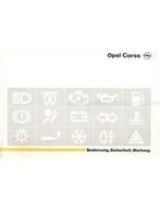 1994 OPEL CORSA B INSTRUCTIEBOEKJE DUITS, Auto diversen, Handleidingen en Instructieboekjes