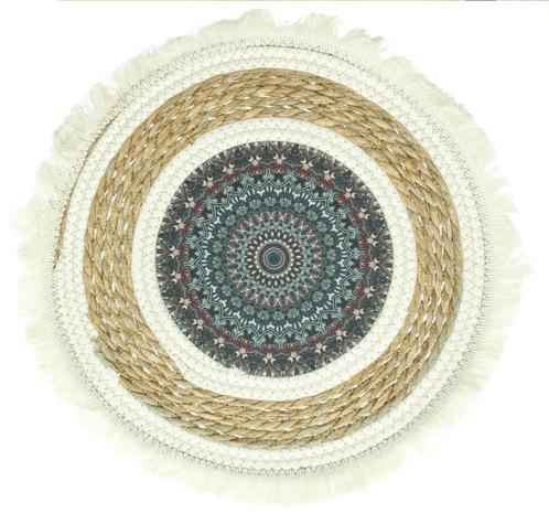 Wanddecoratie mandala rond 38 cm-1 stuks, Tuin en Terras, Tuinwanddecoratie, Verzenden