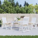 vidaXL Stoelkussens 4 st 50x50x7 cm oxford stof beige, Huis en Inrichting, Woonaccessoires | Kussens, Verzenden, Nieuw, Beige
