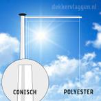 Polyester baniermast 8 of 9 meter conisch, Diversen, Vlaggen en Wimpels, Nieuw