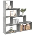 vidaXL Kamerscherm / boekenkast 4-laags 143,5x29x143,5 cm, Huis en Inrichting, Verzenden, Nieuw, Overige houtsoorten