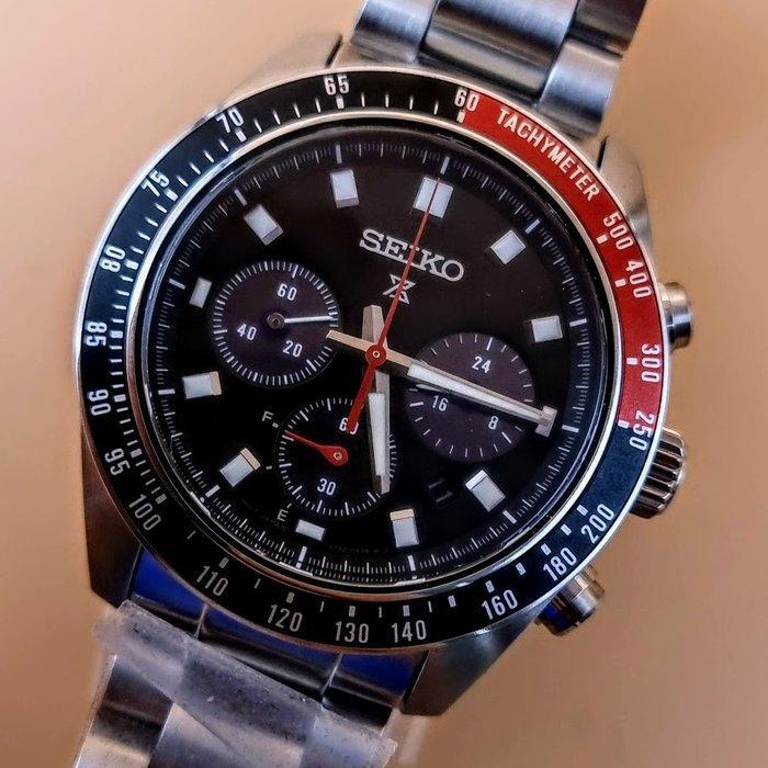 Seiko - Prospex Speedtimer Chronograph Solar - SSC915P1 -, Sieraden, Tassen en Uiterlijk, Horloges | Heren