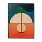 *WOONWINKEL* Kare Design Sunrise Abstract Schilderij Zonopko, Verzenden, Nieuw