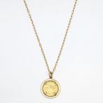 Ketting met hanger - 18 karaat Geel goud, Sieraden, Tassen en Uiterlijk