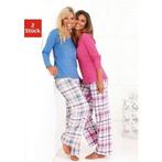 Arizona Pyjama met broek met ruitdessin (4-delig, Set van 2), Verzenden