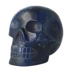 Blauwe kwarts kristallen schedel 854 gram, Sieraden, Tassen en Uiterlijk, Edelstenen, Verzenden, Nieuw
