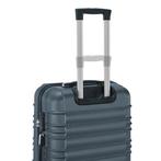 Harde Kofferset Rome - 3-Delig - ABS - Antraciet, Verzenden, Nieuw