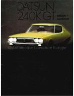 1973 DATSUN 240K GT BROCHURE NEDERLANDS, Nieuw, Author