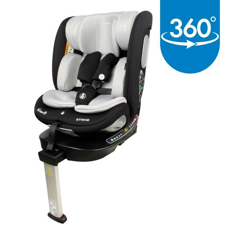 Moni Strike Dark Grey 40-150 cm 360° i-Size Autostoel, Kinderen en Baby's, Autostoeltjes, Nieuw, Isofix, 15 t/m 36 kg, Verzenden