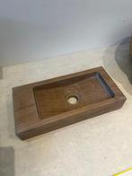 Houten fontein 40x19 cm – Compact en stijlvol voor toilet, Nieuw, Wasbak of Wastafel