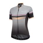 Dames fietsshirt KM Impress Grijs/goud, Verzenden, Nieuw, Dames