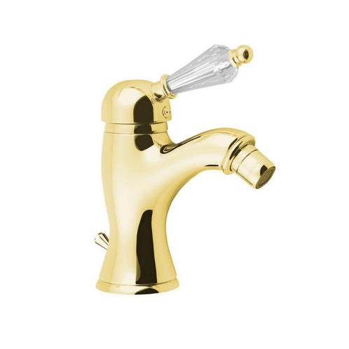 Bidetmengkraan Sapho Kirké Retro Kristal 1-hendel Gebogen, Doe-het-zelf en Verbouw, Sanitair, Kraan, Nieuw, Ophalen of Verzenden