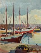 Pau Roig i Estradé (1914-1994) - NO RESERVE - Boats at dawn, Antiek en Kunst