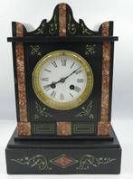Klok - Marmer, Messing - 1850-1900, Antiek en Kunst, Antiek | Klokken