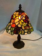 Style Tiffany - Lamp - Ongelooflijke Lampe Druiven - Pate de, Antiek en Kunst