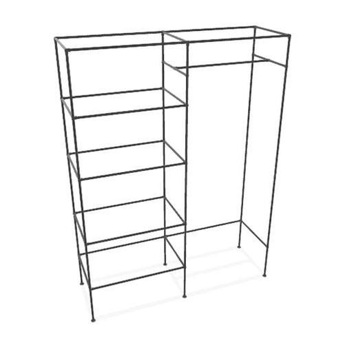 Steigerbuis Kast Agrinio | Zwart 21.3 mm | Staand | DIY | Do, Huis en Inrichting, Kasten | Overige, Ophalen of Verzenden