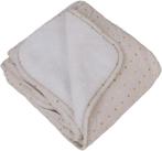 MamaLoes Stippen Fleece 70x90cm Babydeken, Verzenden, Nieuw