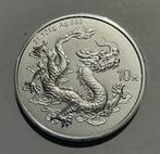 China. 10 Yuan 2025 1 oz Silver Coin - Dragon (Zonder