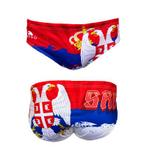 Special Made Turbo Waterpolo broek SERBIA FLAG, Verzenden, Nieuw