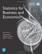 Statistics for Business and Economics, Global, 9781292315034, Verzenden, Zo goed als nieuw, Studieboeken