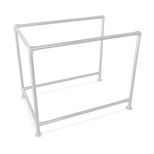 Steigerbuis Traphek Maribor | Staal 33.7 mm | Voet | DIY | O, Doe-het-zelf en Verbouw, Ladders en Trappen, Ophalen of Verzenden