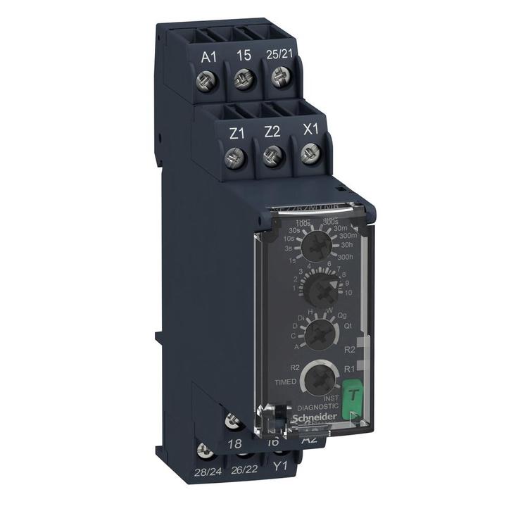 Schneider Electric RE22R2MYMR Multifunctionele Timer Relais, Doe-het-zelf en Verbouw, Elektra en Kabels, Overige typen, Nieuw
