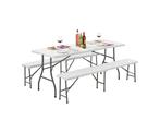 Biertafel / bierbank - 3-delig - inklapbaar, Tuin en Terras, Tuinbanken, Verzenden, Nieuw