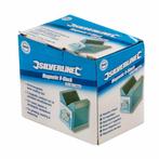 Silverline magnetisch V-blok - 70 x 60 x 70 mm - staal -..., Doe-het-zelf en Verbouw, Gereedschap | Handgereedschap, Ophalen of Verzenden