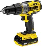 Stanley FMC625D2 18V Li-Ion accu klopboor-/schroefmachine, Doe-het-zelf en Verbouw, Gereedschap | Boormachines, Verzenden, Zo goed als nieuw