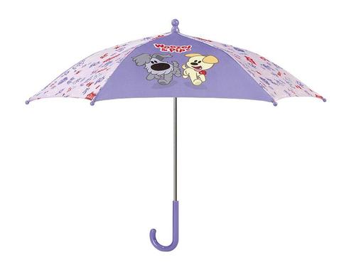 Paarse Woezel En Pip Paraplu 57cm, Hobby en Vrije tijd, Feestartikelen, Nieuw, Verzenden