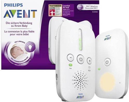 Philips Avent SCD502 - Babyfoon met DECT-verbinding (In doos, Kinderen en Baby's, Babyfoons, Zo goed als nieuw, Verzenden