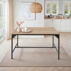 Eettafel Belfast industrieel 120x75x75cm - Industrieel licht, Huis en Inrichting, Tafels | Eettafels, Verzenden, Nieuw