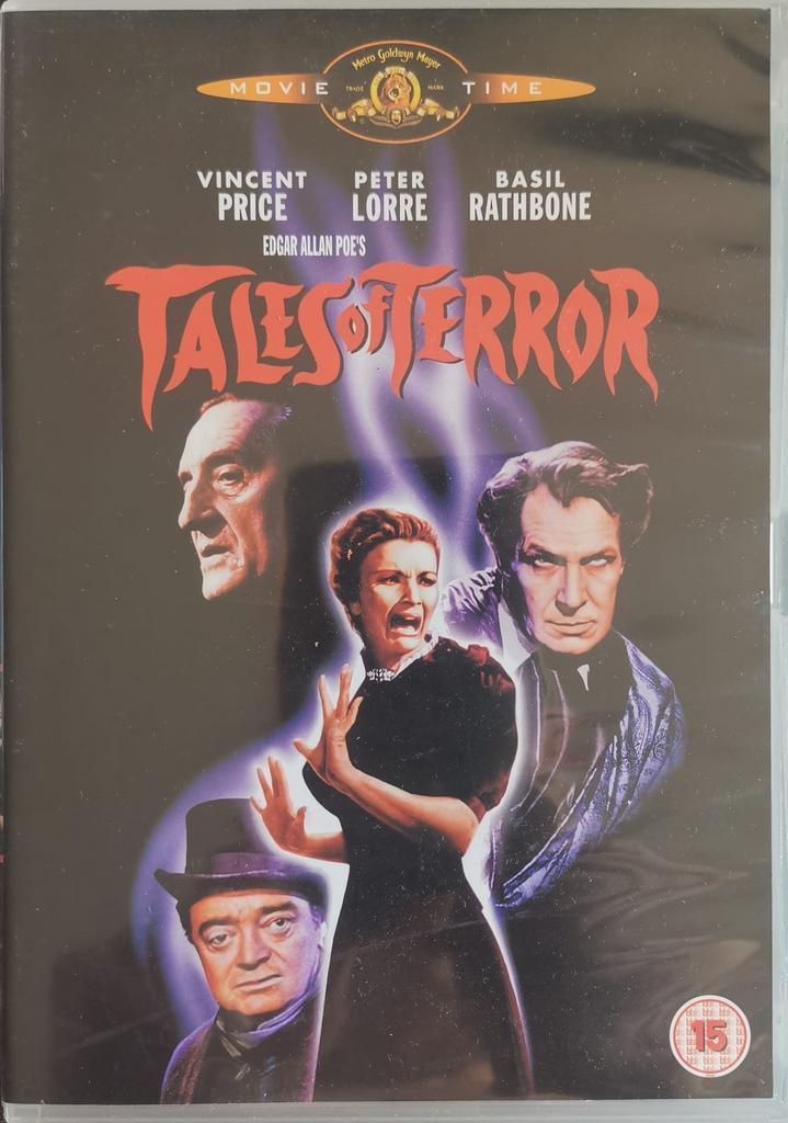 Tales of Terror (Vincent Price)             Gratis verzenden, Cd's en Dvd's, Dvd's | Tv en Series, Zo goed als nieuw, Horror, Vanaf 12 jaar