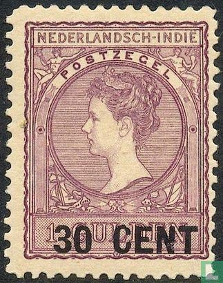 Nederlands-Indië - Nooduitgifte - 1917, Postzegels en Munten, Postzegels | Nederlands-Indië en Nieuw-Guinea, Postfris, Verzenden