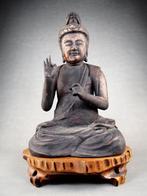 Very rare the seated Kannon Bodhisattva statue  from
