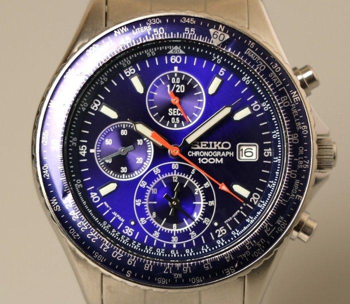 Seiko - CHRONOGRAPH - Zonder Minimumprijs - 7T92-0CF0 -, Sieraden, Tassen en Uiterlijk, Horloges | Antiek