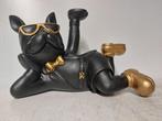 Beeld, bulldog cool sculptuur - 17 cm - polyresin, Antiek en Kunst