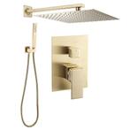 Regendoucheset Inbouw Muur Rio 20cm Vierkant AANBIEDING, Ophalen of Verzenden, Nieuw, Rvs, Douche