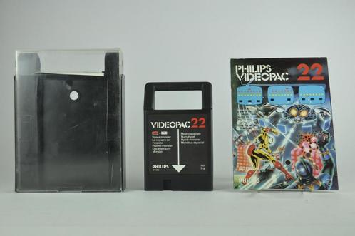 NR.22 Philips Videopac: Space Monsters Morgen in huis!, Computers en Software, Vintage Computers, Ophalen of Verzenden